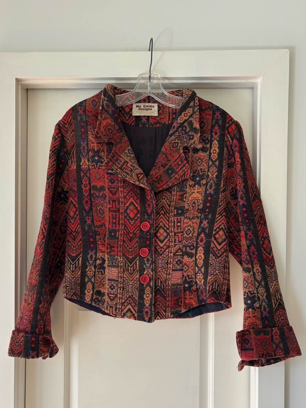 Stunning Multicolor Patterned Blazer
